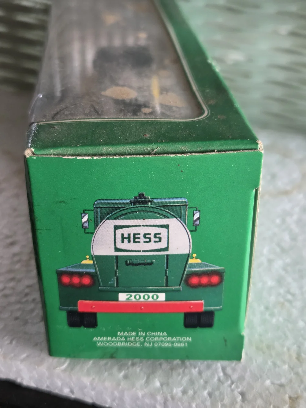 Hess Green & Yellow Miniature First Truck Toy - 2000